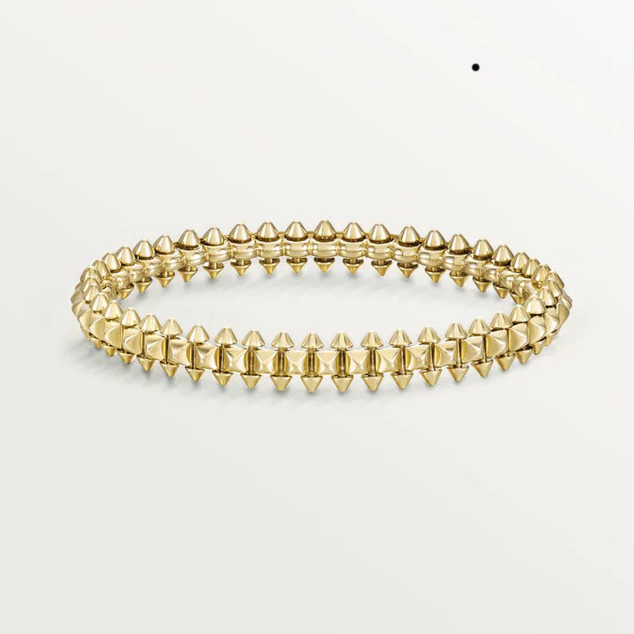 [Regal Jewels]CLASH PINK GOLD Silver   Gold  BRACELET