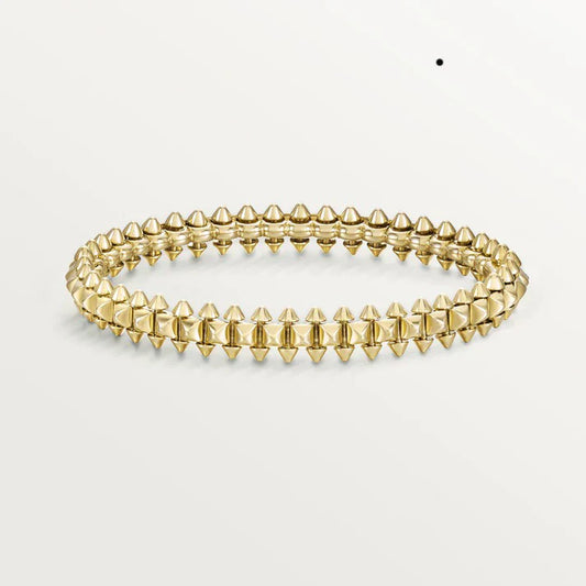 [Regal Jewels]CLASH PINK GOLD Silver   Gold  BRACELET