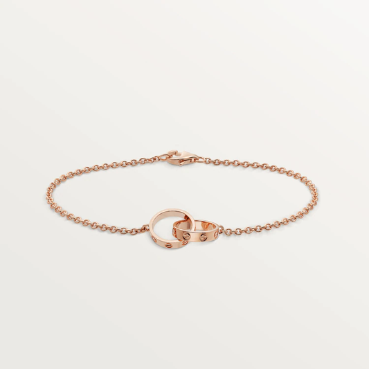 [Regal Jewels]LOVE BRACELET DOUBLE RING