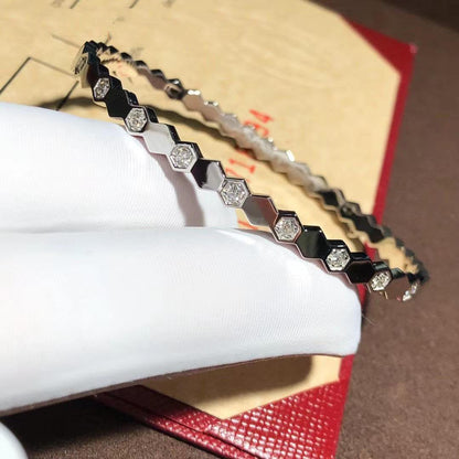 [Regal Jewels]BEE LOVE SILVER DIAMOND BRACELET