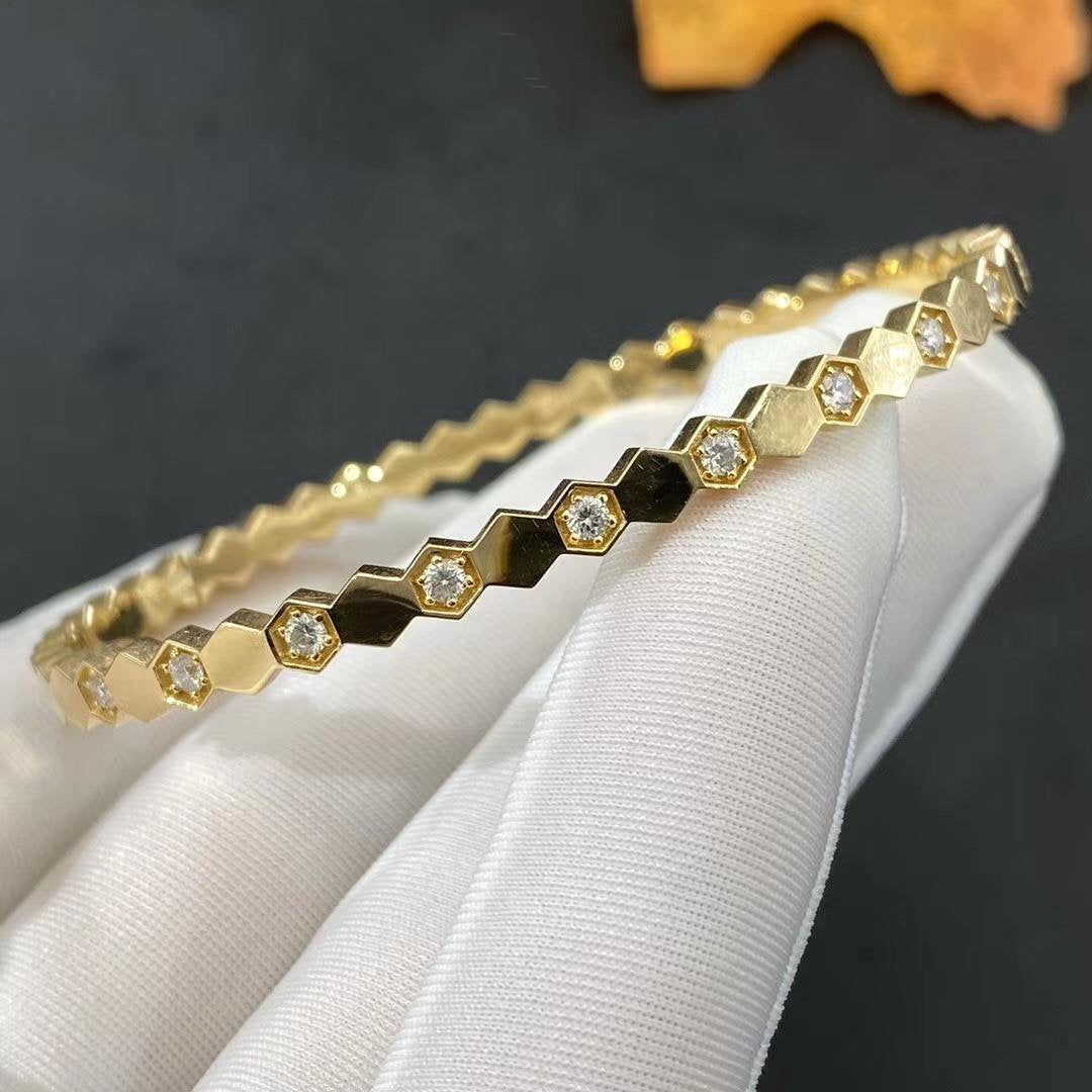 [Regal Jewels]BEE LOVE GOLD DIAMOND BRACELET