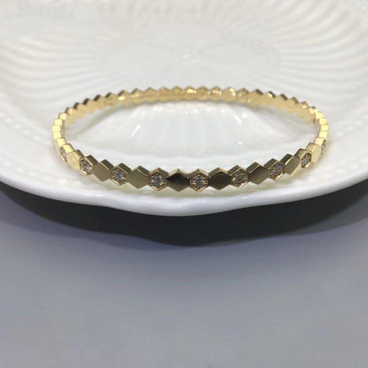 [Regal Jewels]BEE LOVE GOLD DIAMOND BRACELET