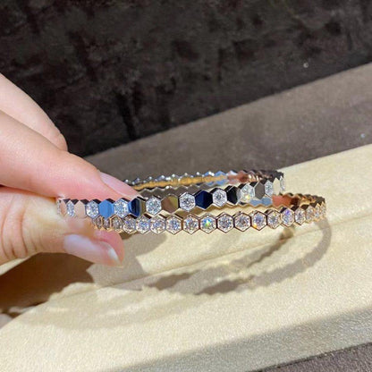 [Regal Jewels]BEE LOVE GOLD BRACELET FULL DIAMOND