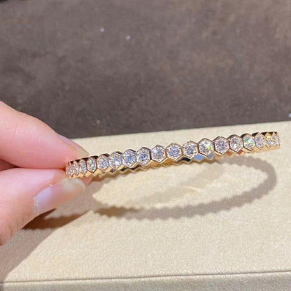 [Regal Jewels]BEE LOVE GOLD BRACELET FULL DIAMOND