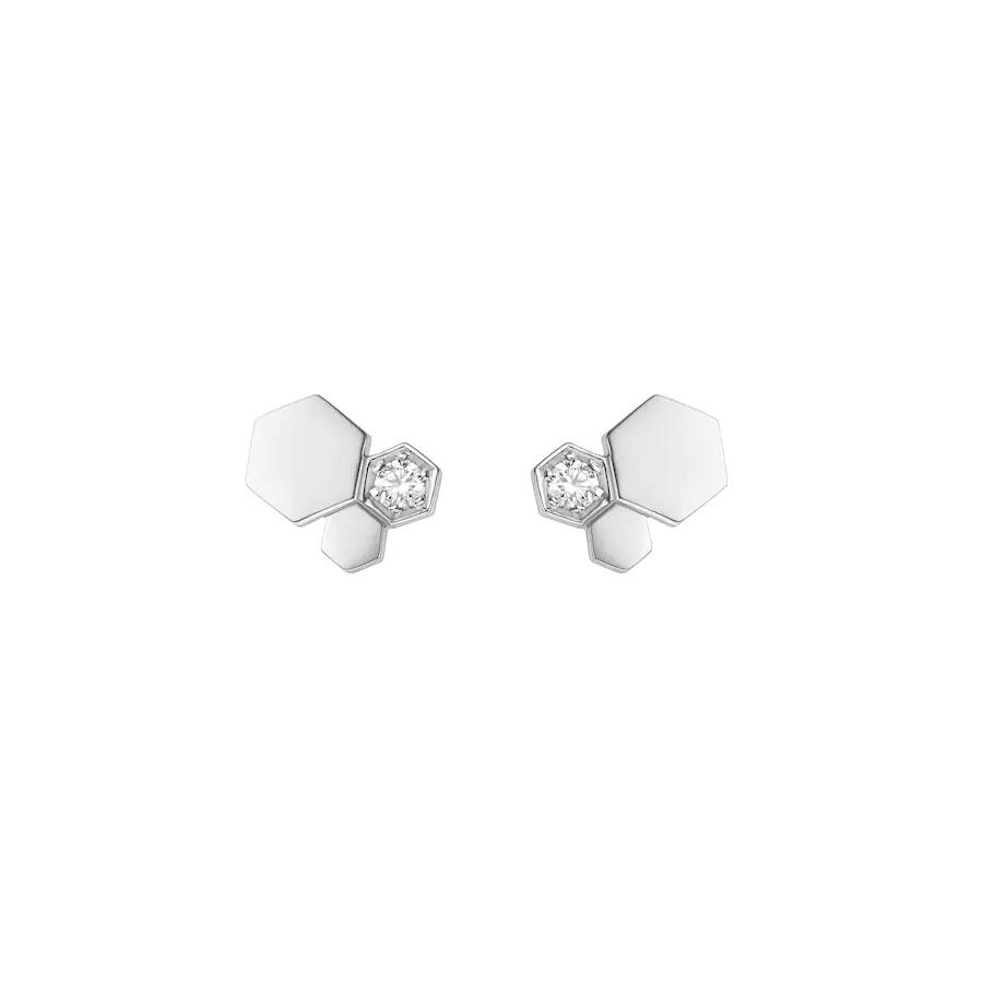 [Regal Jewels]BEE LOVE SILVER DIAMOND EARRINGS