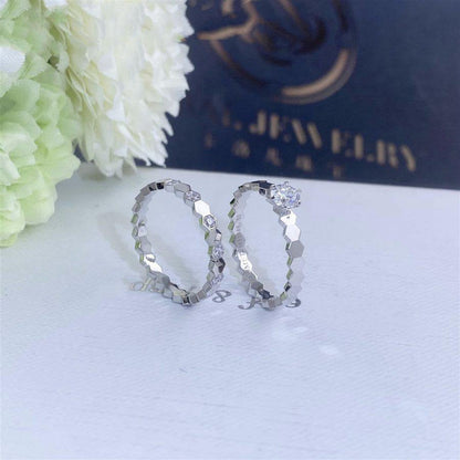[Regal Jewels]BEE LOVE RING SILVER 1 DIAMOND