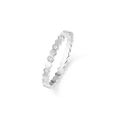 [Regal Jewels]BEE LOVE RING SILVER DIAMOND