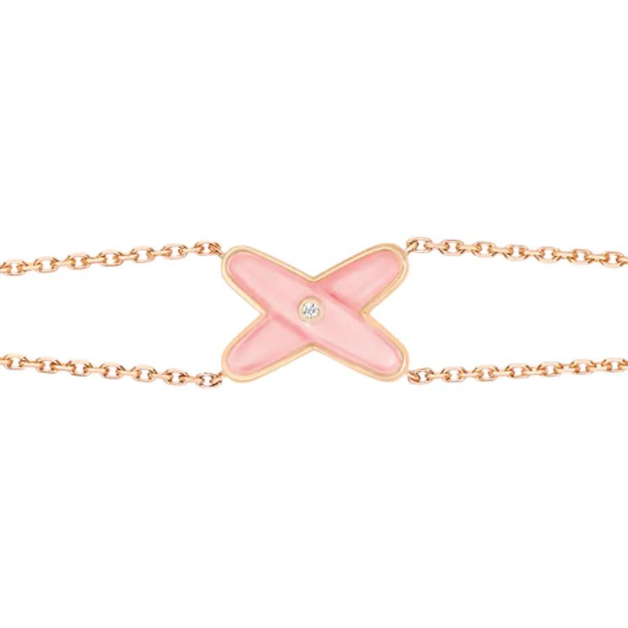 [Regal Jewels]JEUX BRACELET PINK MOP PINK GOLD 1 DIAMOND