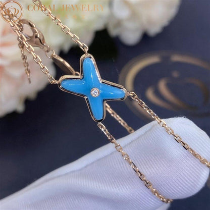 [Regal Jewels]JEUX BRACELET TURQUOISE PINK GOLD 1 DIAMOND