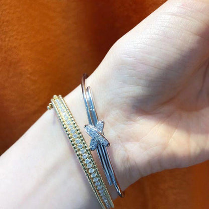[Regal Jewels]JEUX DE BRACELET SILVER DIAMONDS