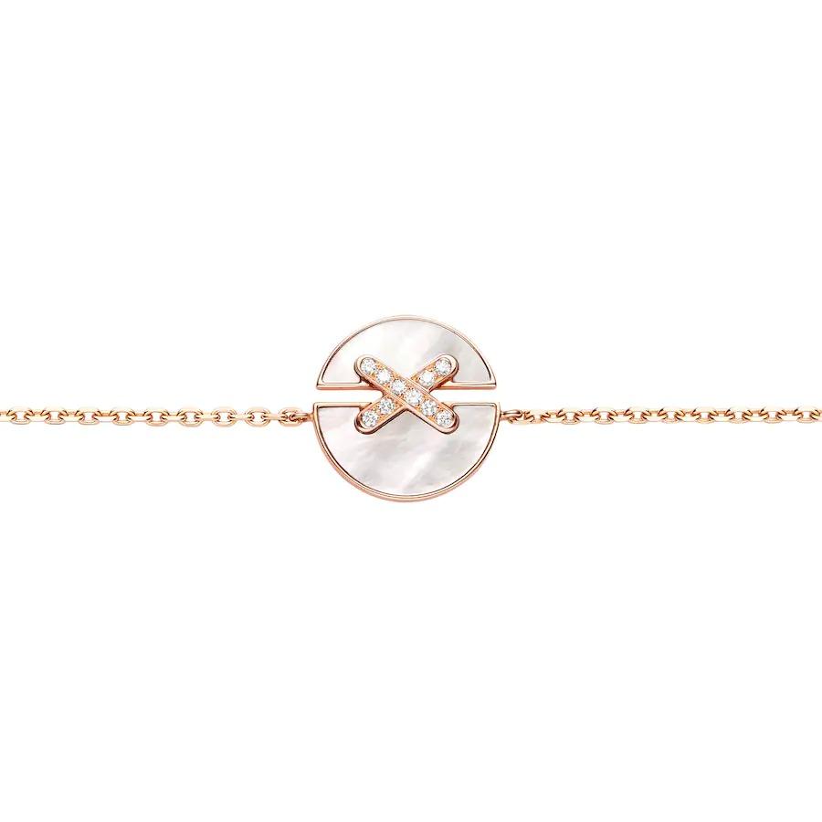 [Regal Jewels]JEUX DE BRACELET MOP PINK GOLD DIAMONDS