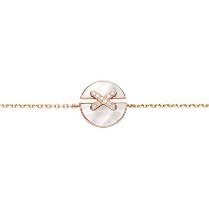 [Regal Jewels]JEUX DE BRACELET MOP PINK GOLD DIAMONDS