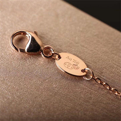 [Regal Jewels]Hollow Design Four-Leaf Clover Flower Shape Ring
