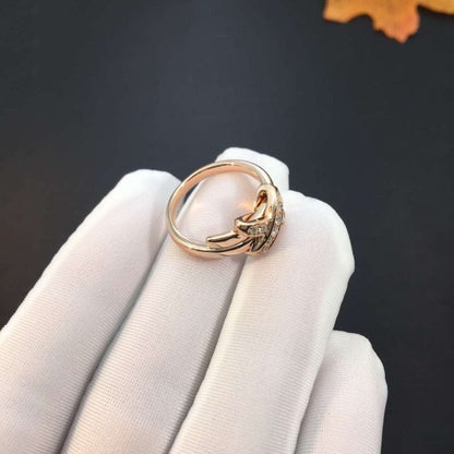 [Regal Jewels]JEUX DE PINK GOLD DIAMOND RING