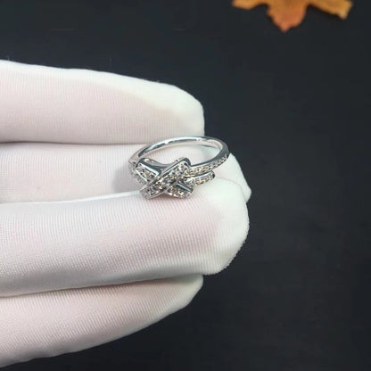 [Regal Jewels]JEUX DE SILVER DIAMOND RING
