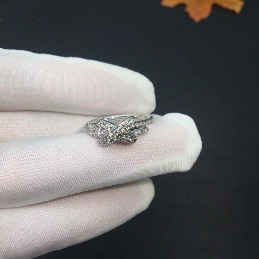 [Regal Jewels]JEUX DE SILVER DIAMOND RING