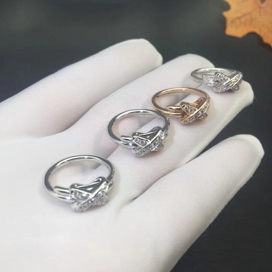 [Regal Jewels]JEUX DE SILVER DIAMOND RING