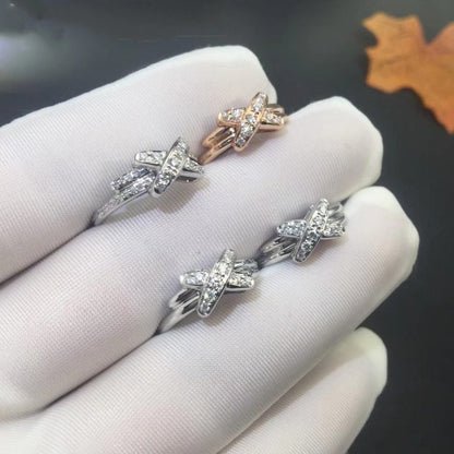 [Regal Jewels]JEUX DE SILVER DIAMOND RING