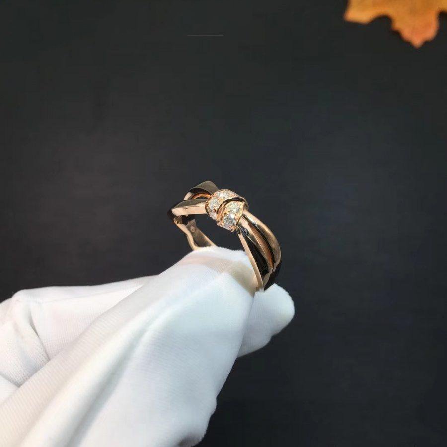 [Regal Jewels]LIENS RING PINK GOLD DIAMOND