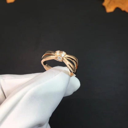 [Regal Jewels]LIENS RING PINK GOLD DIAMOND