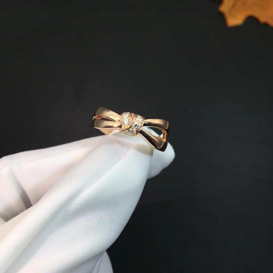 [Regal Jewels]LIENS RING PINK GOLD DIAMOND