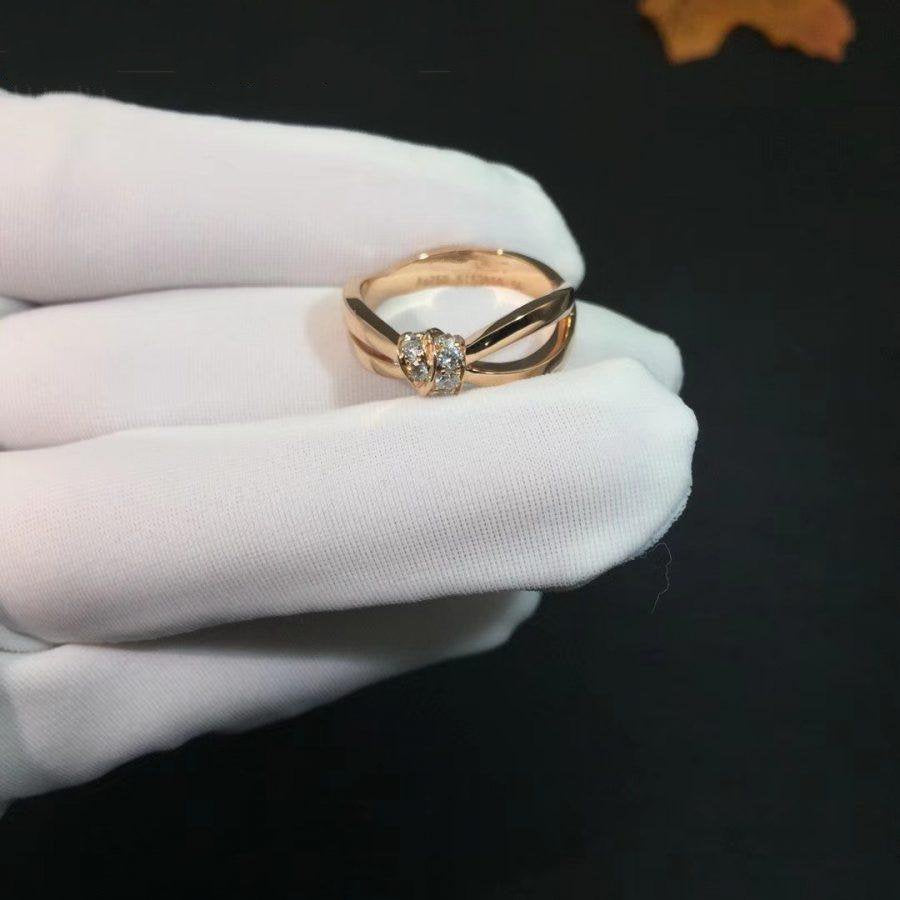 [Regal Jewels]LIENS RING PINK GOLD DIAMOND