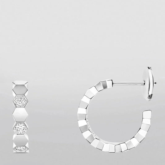 [Regal Jewels]Hollow Design Four-Leaf Clover Flower Shape Ring