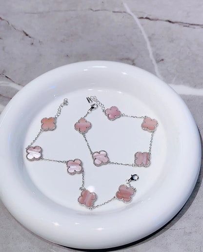 [Regal Jewels]Light Pink Braided Bracelet