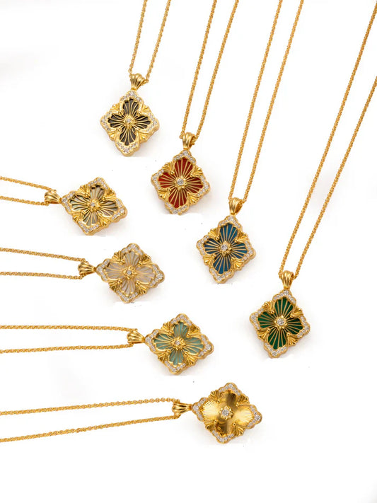[Regal Jewels] B.C.L BIG SIZE ENAMEL NECKLACE£¨Various