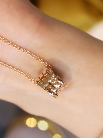 [Regal Jewels]ZERO 1 PINK GOLD NECKLACE