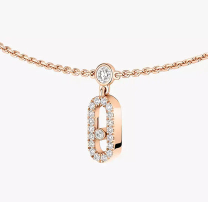 [Regal Jewels MS DIAMOND PENDANT NECKLACE
