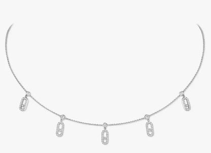 [Regal Jewels MS DIAMOND PENDANT NECKLACE