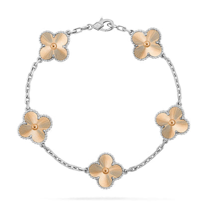 [Regal Jewels]CLOVER 5 MOTIF LASER BRACELET COLLECTION