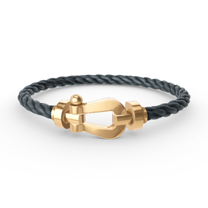 [Regal Jewels]FORCE LARGE HORSESHOE NO DIAMOND BRACELET GOLD
