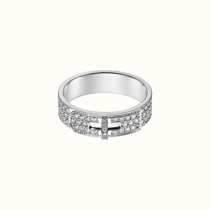 [Regal Jewels]KELLY SILVER DIAMOND RING