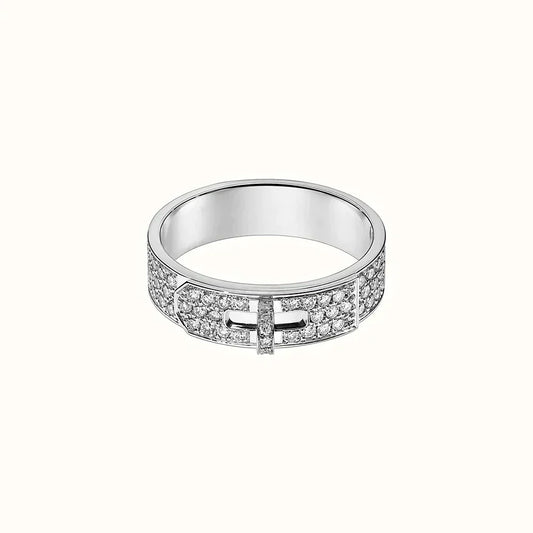 [Regal Jewels]KELLY SILVER DIAMOND RING