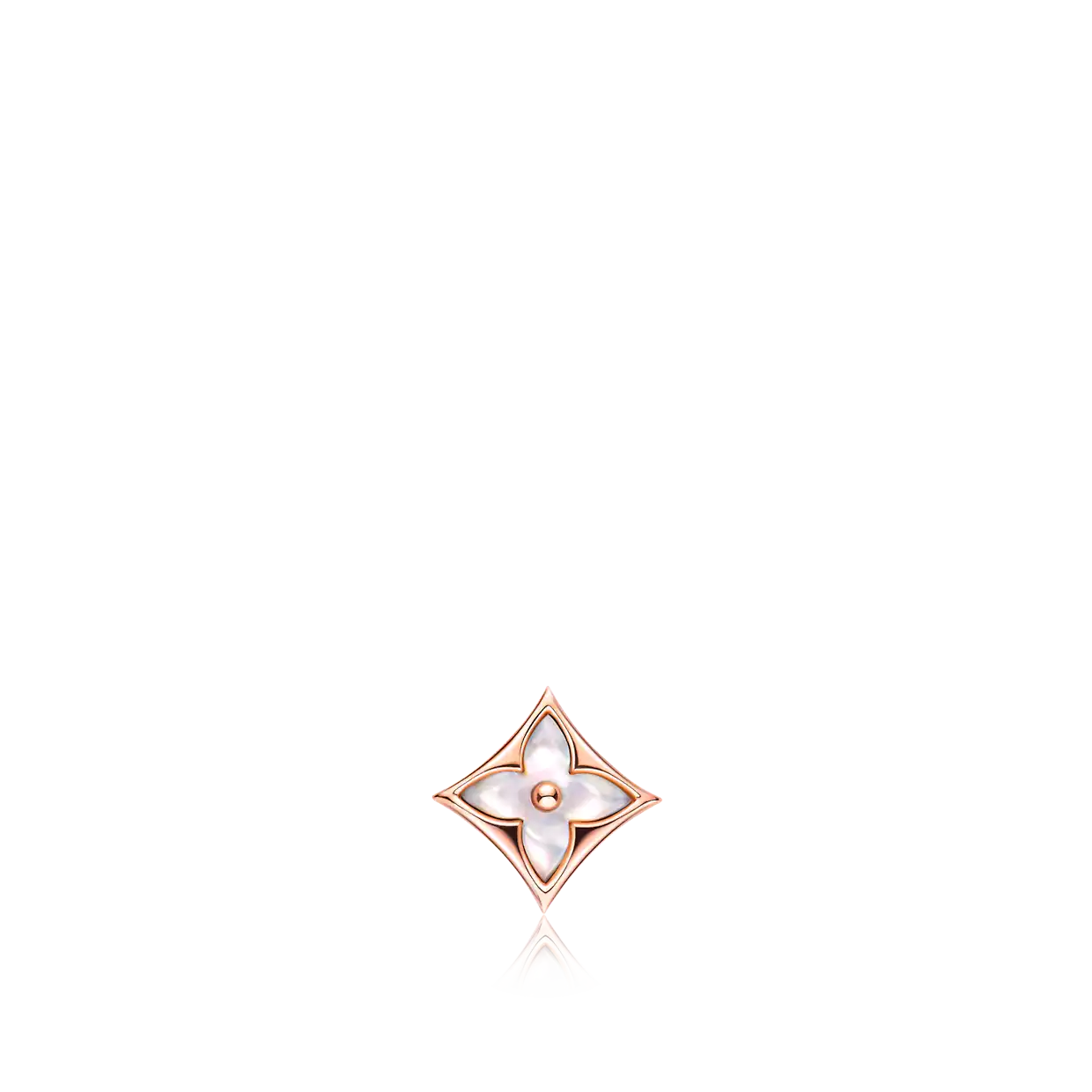 [Regal Jewels]STAR MOP PINK GOLD EARRINGS