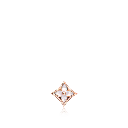[Regal Jewels]STAR MOP PINK GOLD EARRINGS