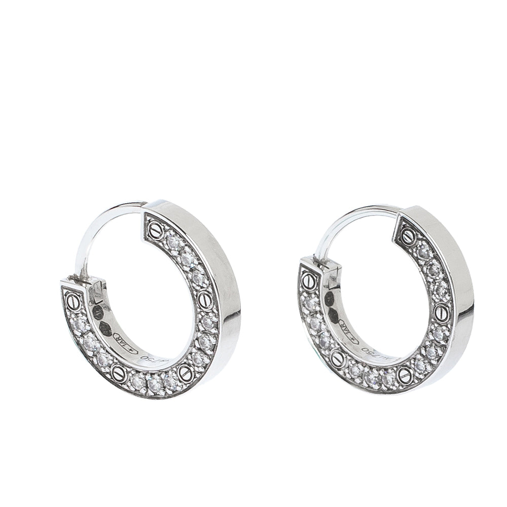 [Regal Jewels]LOVE DIAMOND EARRINGS