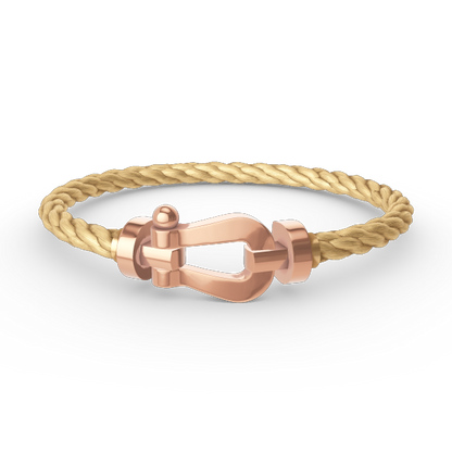 [Regal Jewels]FORCE LARGE HORSESHOE NO DIAMOND BRACELET ROSE GOLD