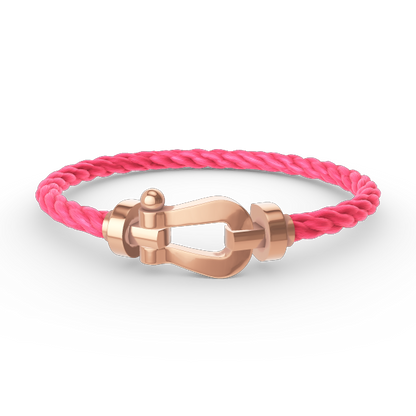 [Regal Jewels]FORCE LARGE HORSESHOE NO DIAMOND BRACELET ROSE GOLD