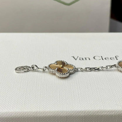 [Regal Jewels]CLOVER 5 MOTIF LASER BRACELET COLLECTION