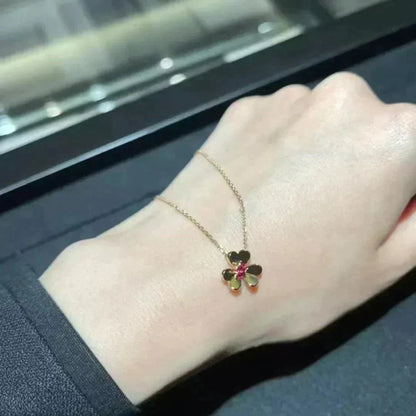 [Regal Jewels]FRIVOLE GOLD FLOWER NECKLACE