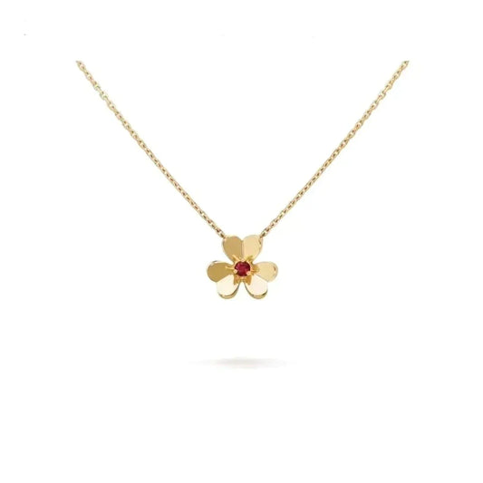 [Regal Jewels]FRIVOLE GOLD FLOWER NECKLACE