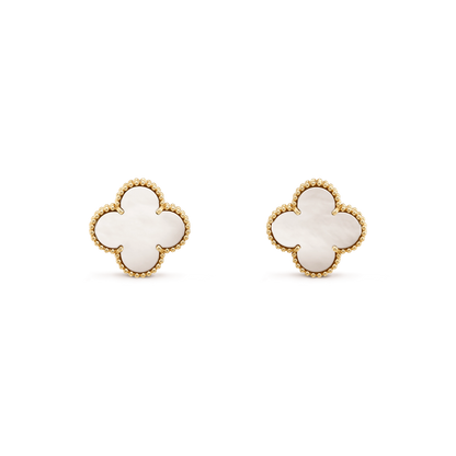 [Regal Jewels]CLOVER MINI GOLD EARRINGS