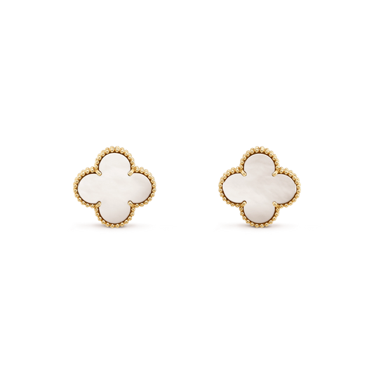 [Regal Jewels]CLOVER MINI GOLD EARRINGS