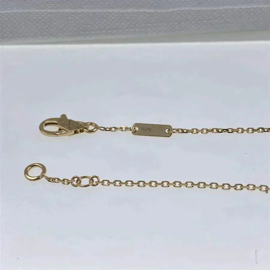 [Regal Jewels]CLOVER  CARNELIAN SINGLE FLOWER BRACELET