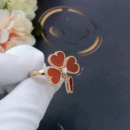 [Regal Jewels]SWEET CLOVER CARNELIAN RING