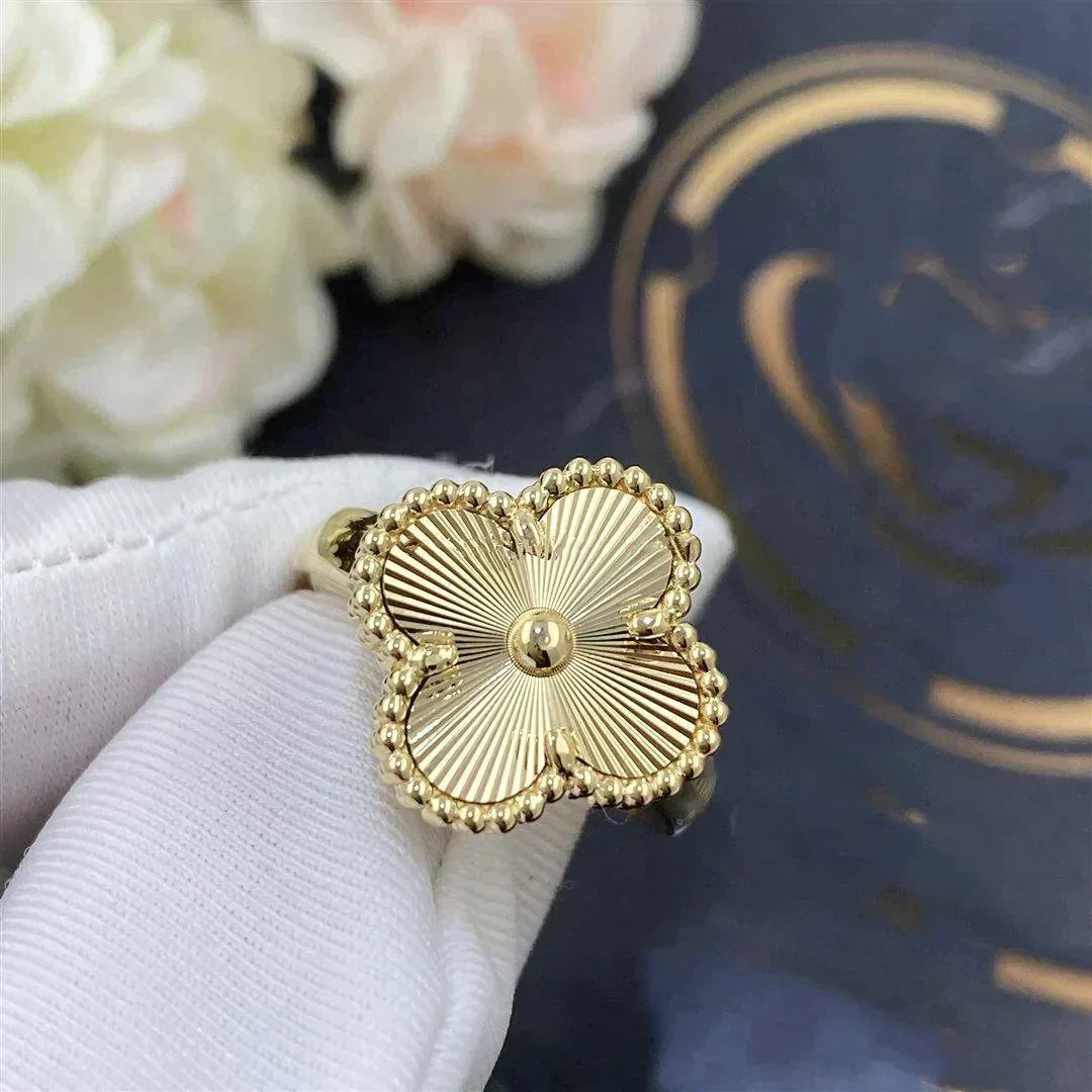 [Regal Jewels]CLOVER GOLD RING