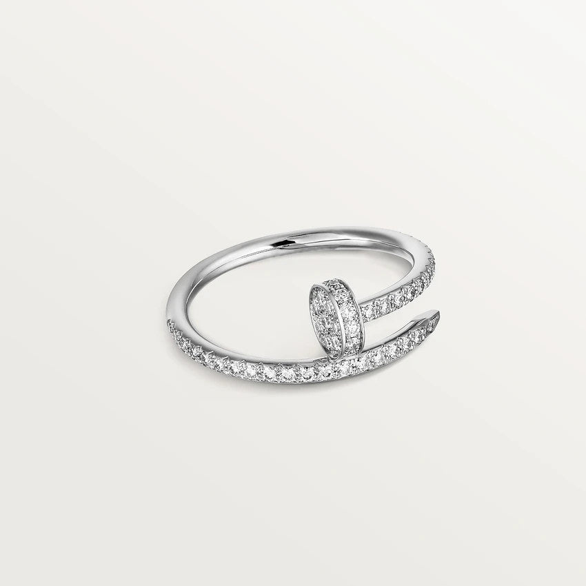 [Regal Jewels]JUSTE RING 1.8MM SILVER DIAMONDS